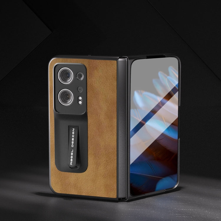 Integrated Retro Litchi Texture PU Phone Case with Holder