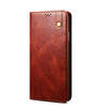 Oil Wax Crazy Horse Texture Leather Phone Case