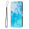 Painted Marble Pattern Leather Phone Case