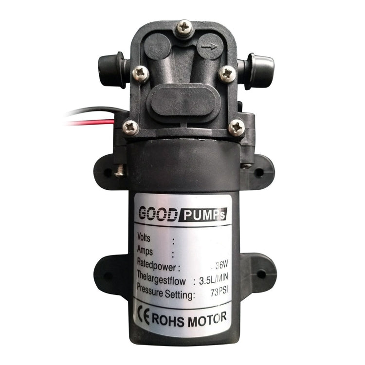 Automotive / Agricultural Electric Sprayer Pump Miniature High Voltage DC Diaphragm Pump Single Thread, 12V