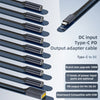 100W Computer Charging Adapter Connector, DC 2.5 x 0.7mm to USB-C / Type-C Male, DC 3 x 1.1mm to USB-C / Type-C Male, DC 4 x 1.7mm to USB-C / Type-C Male, DC 4.5 x 0.6mm to USB-C / Type-C Male, DC 4.8 x 1.7mm to USB-C / Type-C Male���������������������...