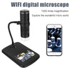 F210 1000X WiFi Digital Microscope with Helical Tube Bracket, F210 Black
