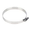 10 PCS Stainless Steel Hose Clamps Pipe Clip Fuel Line Clip, Size: 91-114mm, 10 PCS Size: 91-114mm