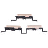 10pcs Power Button + Volume Control Button, For Samsung Galaxy J2 Core SM-J260, For Samsung Galaxy J4 SM-J400, For Samsung Galaxy J2 Pro 2018 SM-J250, For Samsung Galaxy A8 2018 SM-A530, For Samsung Galaxy A8+ 2018 SM-A730