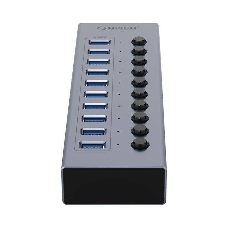 ORICO BT2U3-10AB-GY-BP 10 Ports USB 3.0 HUB with Individual Switches, 10AB