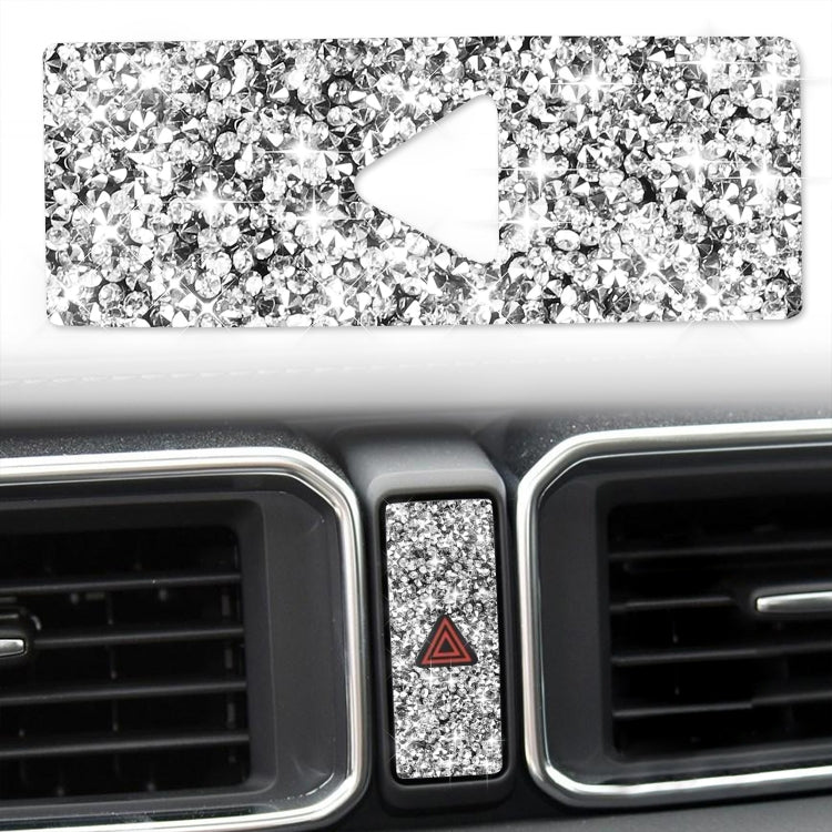For Mazda CX-5 2017-2018 Car Warning Light Diamond Decorative Sticker