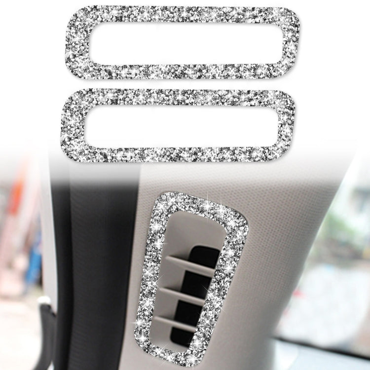 For Mazda CX-5 2017-2018 Car A-pillar Air Outlet Diamond Decorative