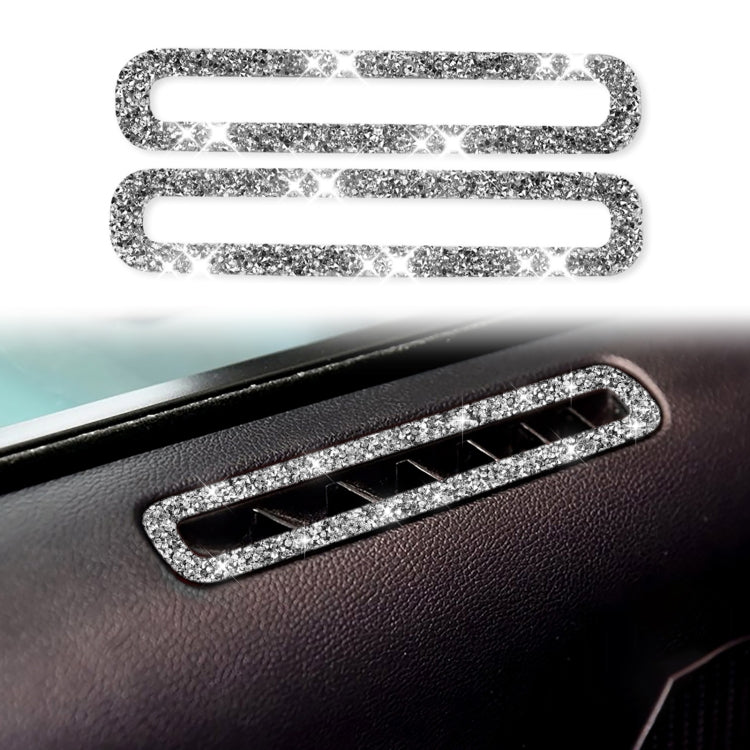 Car Door Air Outlet Diamond Decoration Sticker
