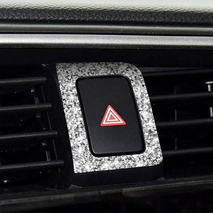 For Honda Civic 2016-2019 Car Warning Light Frame Diamond Decorative
