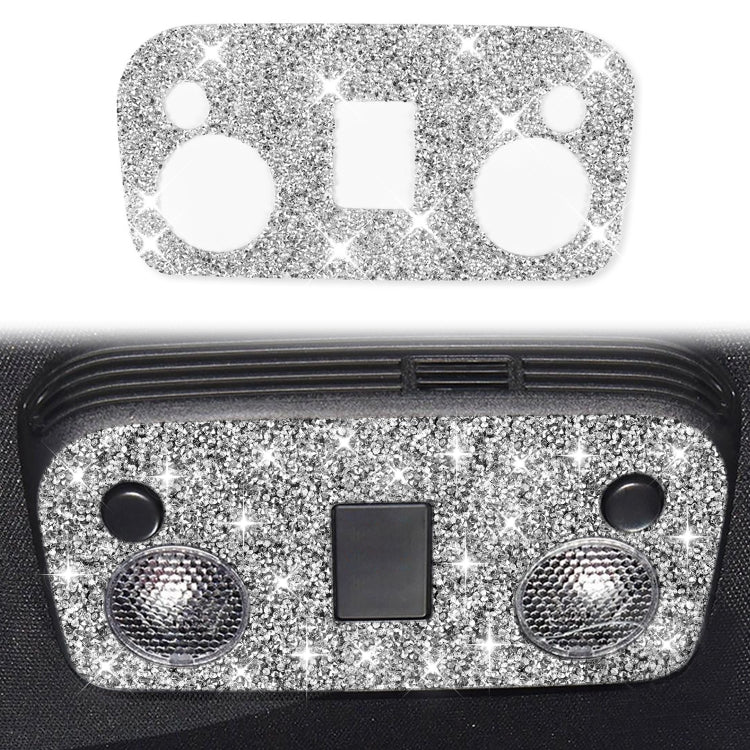 Car Reading Light Diamond Decoration Sticker