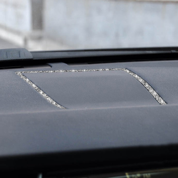 For BMW F07 2010-2016 Car Big Speaker Frame Diamond Decorative Sticker