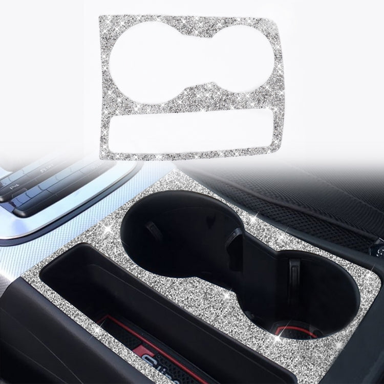 Car Water Cup Holder Diamond Decoration Sticker