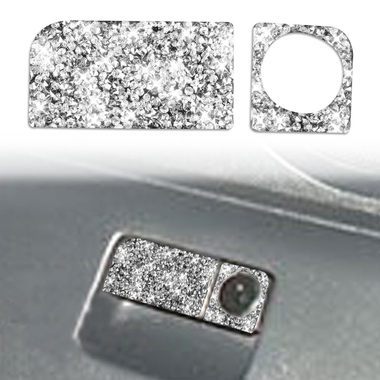 For Nissan 350Z 2003-2009 Car Rear Storage Box Lock Diamond