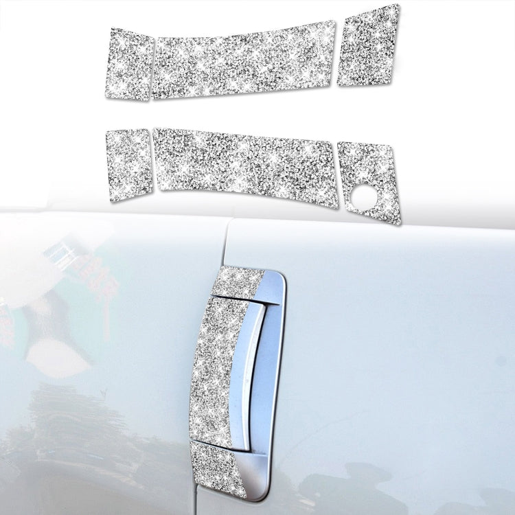 For Nissan 350Z 2003-2009 6pcs Car Door Outer Handle Diamond