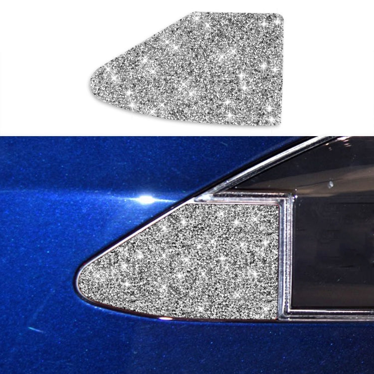 For Tesla Model S Car Charging Port Board Diamond Sticker