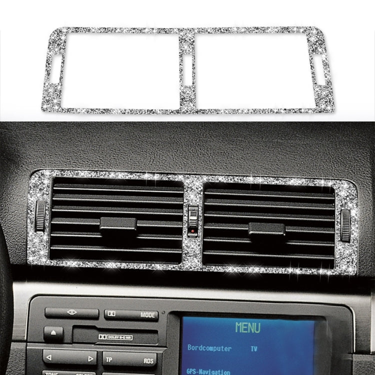 Car Middle Air Outlet Diamond Decoration Sticker