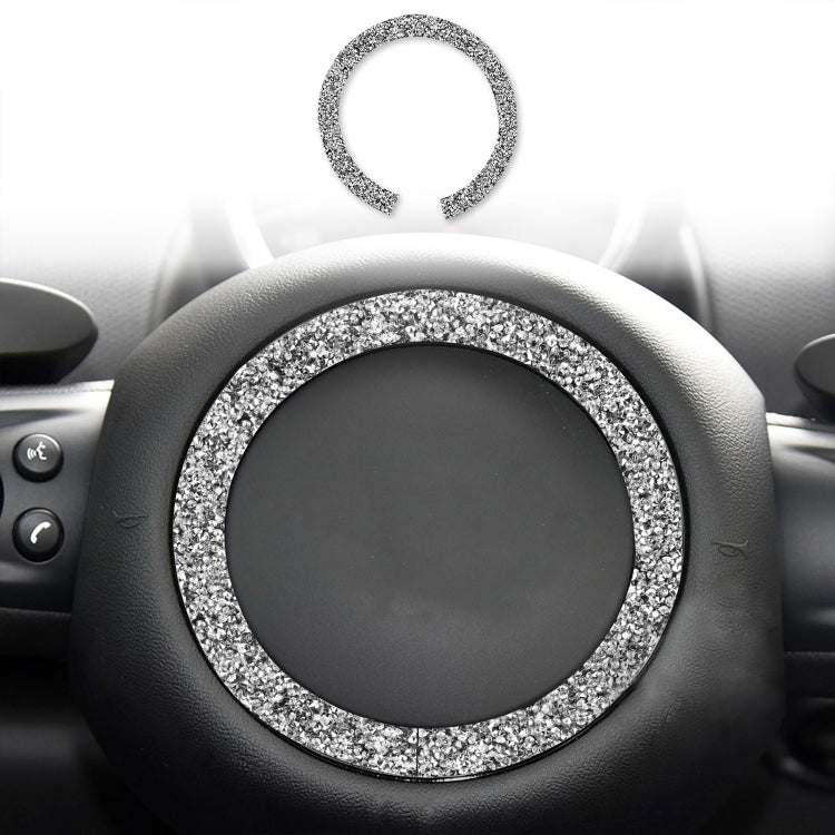 Car Steering Wheel R Chassis Diamond Decoration Sticker