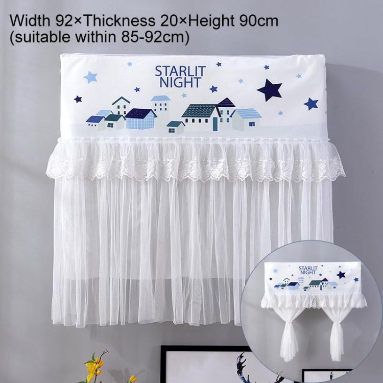 Do Not Take Dust-proof And Anti Direct Blowing Simple Wind Hanging Machine Air Conditioner Moon Cover, Width 92 × Thickness 20 × Height 90cm, Width 98 × Thickness 20 × Height 90cm
