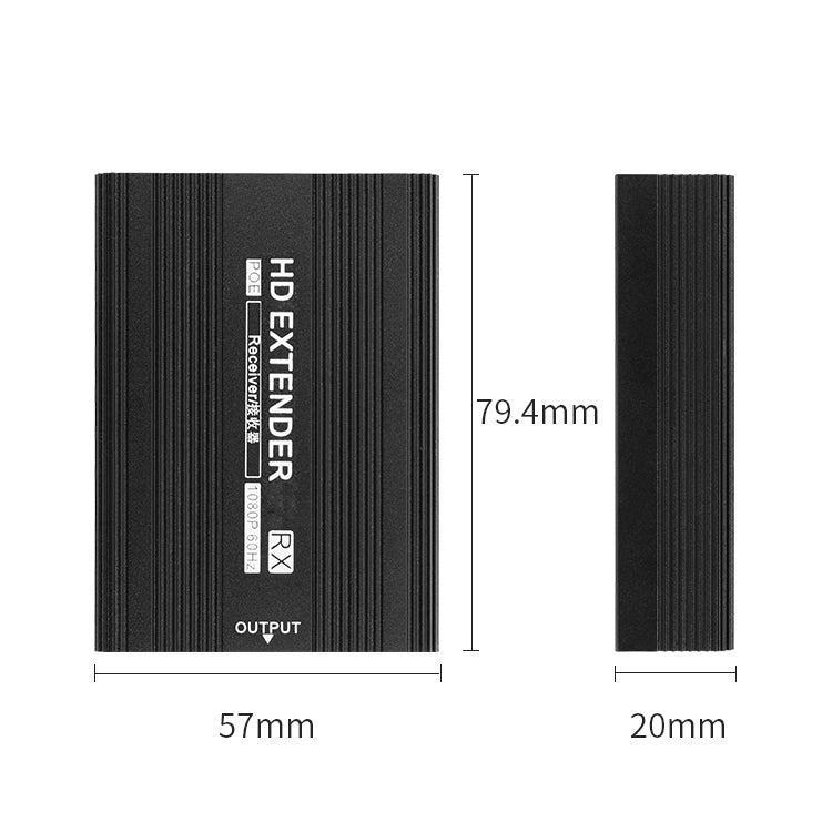 Measy ET1815 HDMI Extender Transmitter and Receiver Converter, Transmission Distance: 150m, AU, EU, US, UK