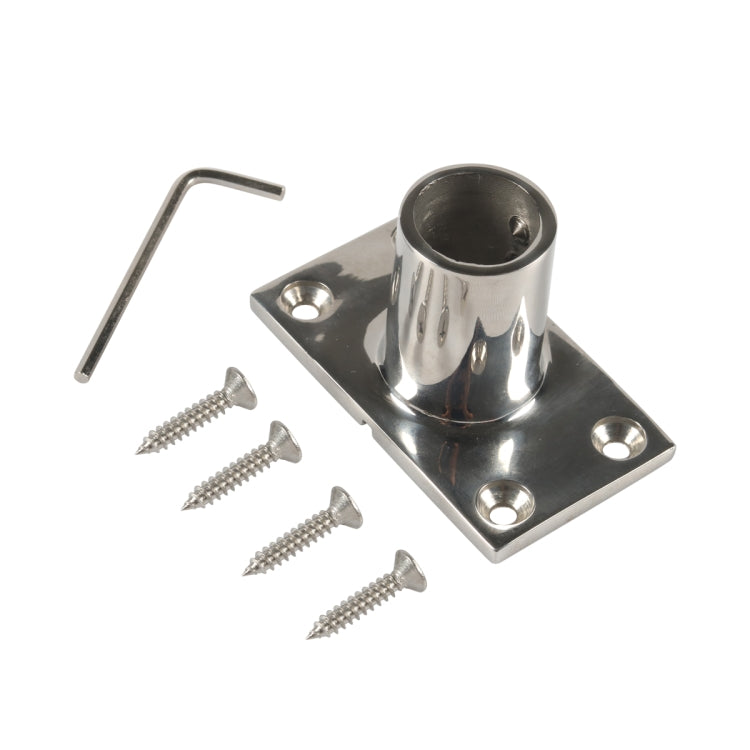 A8767 Ship / Yacht 316 Stainless Steel 90 Degree Square Tube Holder