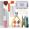 Guitar Repair Tool Set, File Wrench, Chord Cut And Winder, Frets Polishing