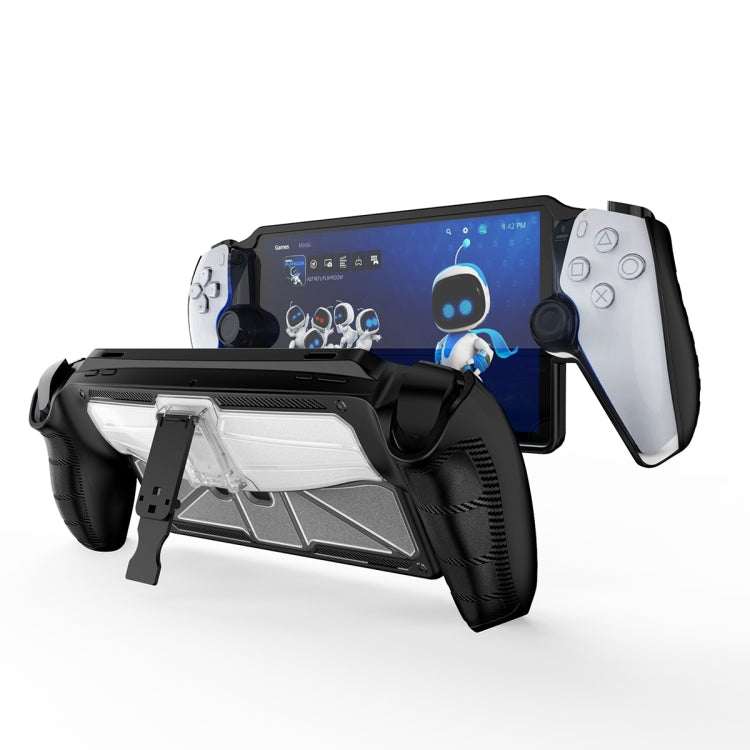 TPU + PC Game Console Protective Case with Holder