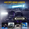 12-24V 12W 6000K Car LED mini Work Light, 12-24V 12W 6000K
