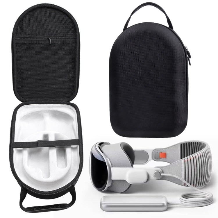 EVA Cloth Velvet Handle Waterproof Host Storage Bag, For Apple Vision Pro