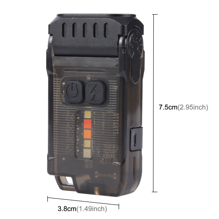 V15 EDC Flashlight Multi-function Work Light, V15