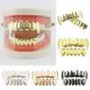 Real Gold Electroplating Halloween Decoration Denture And Tusk Suit COS Props