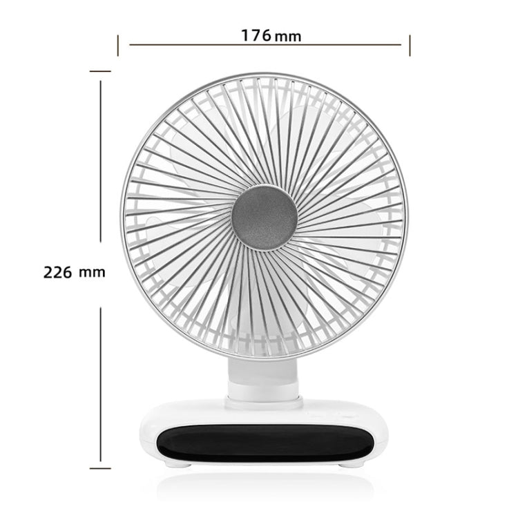 N702 Smart Digital Display Desktop Oscillating Fan