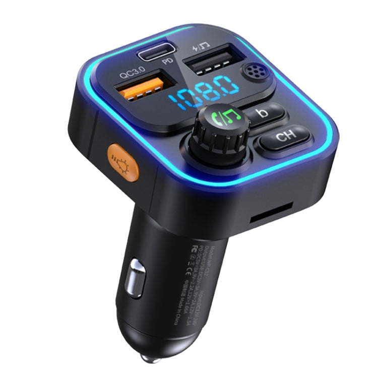 WEKOME WP-C52 Pop Digital Series MP3 Wireless Fast Charging Car