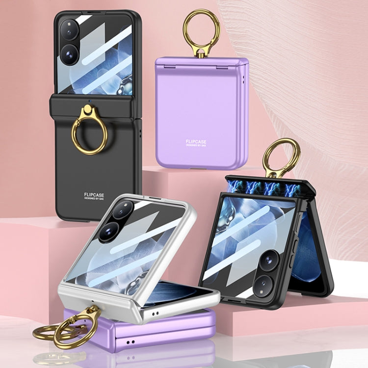 GKK Integrated Magnetic Hinged Flip Case with Ring Holder