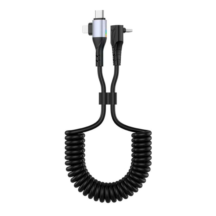 For LeadingIdeal L9 / L8 / L7 / L6 PD65W Type-C Elbow to Type-C