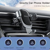 Yesido C122 Car Air Outlet Gravity Clamp Arm Mobile Phone Holder, C122