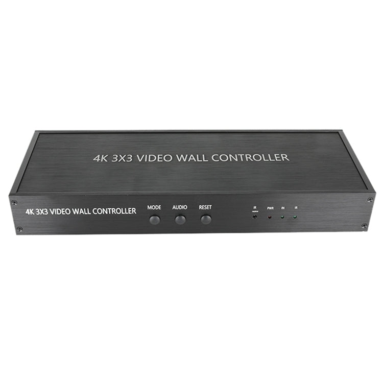 NK-BT88 4K 3x3 HDMI Video Wall Controller Multi-screen Splicing Processor with Remote Controller, UK Plug, US Plug
