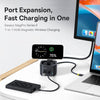 Baseus MagPro Series II 7 in 1 HUB Docking Station Magnetic Wireless Charger 15W, 7 in 1
