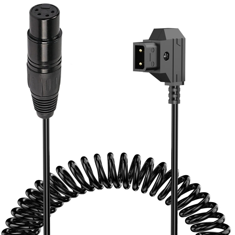Camera Monitor Power Supply Cable Coiled Adapter Cable