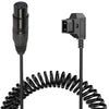 Camera Monitor Power Supply Cable Coiled Adapter Cable