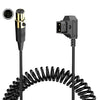 Camera Monitor Power Coiled Adapter Cable