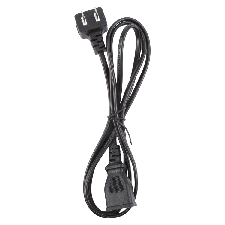 US Plug Computer PC Power 2 Pin Extension Cord, 1.5m