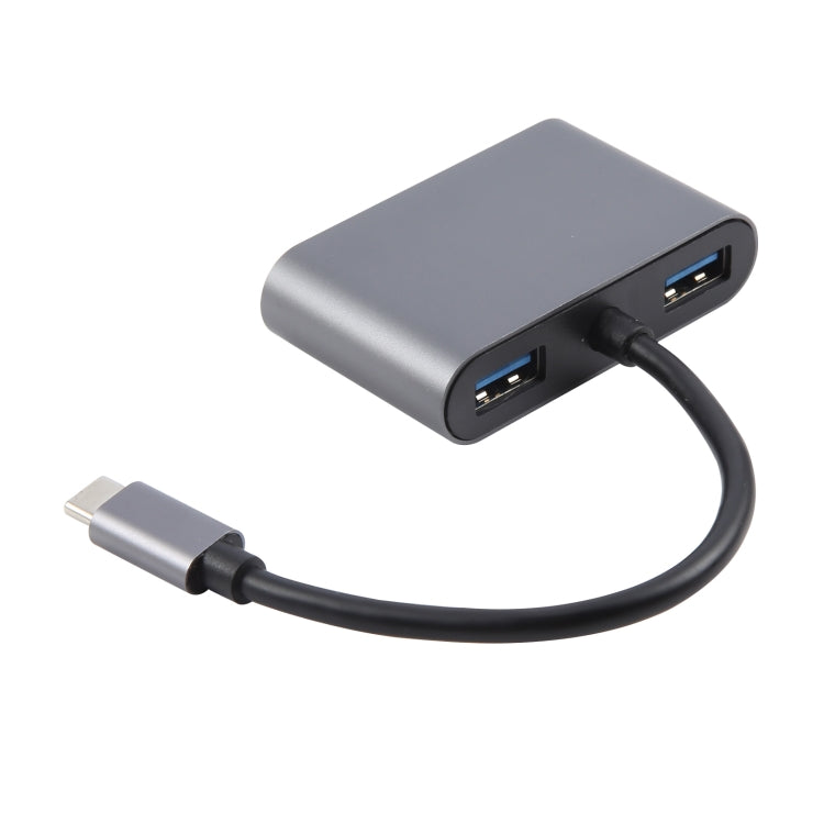 4 in 1 USB-C / Type-C 3.1 to RJ45, PD and USB x 2 Ethernet Adapter Cable