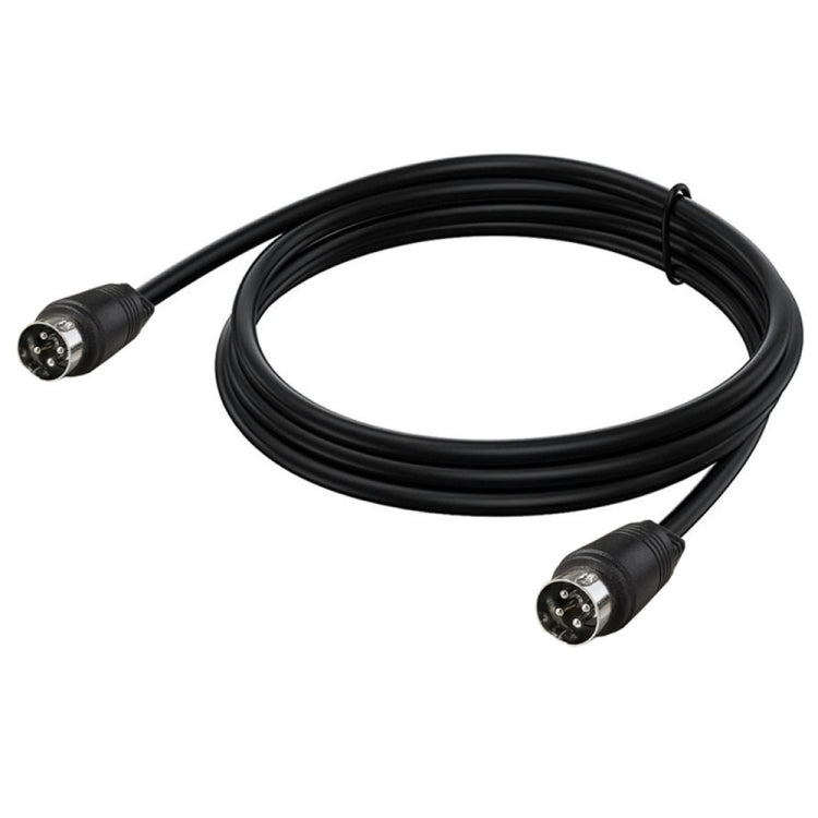 MD DIN 4 Pin Male to Male AC/DC Power Audio Adapter Cable
