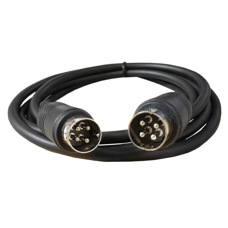 MD DIN 4 Pin Male to Male AC/DC Power Audio Adapter Cable, 0.5m, 1m, 1.5m, 3m, 5m