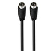 Middle DIN Male to Male 3 Pin Audio Power Signal Adapter Cable, 0.5m, 1m, 1.5m