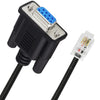 DB9 to RJ9 Adapter Cable 4P4C Telephone Crystal Head RS232 Connection Cable, Length: 1.8m