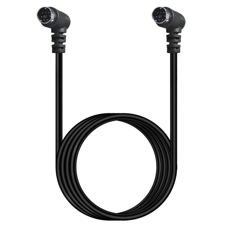 Mini DIN 7 Pin S-Video Core Audio / Video Cable, 1.8m, 3m, 0.5m