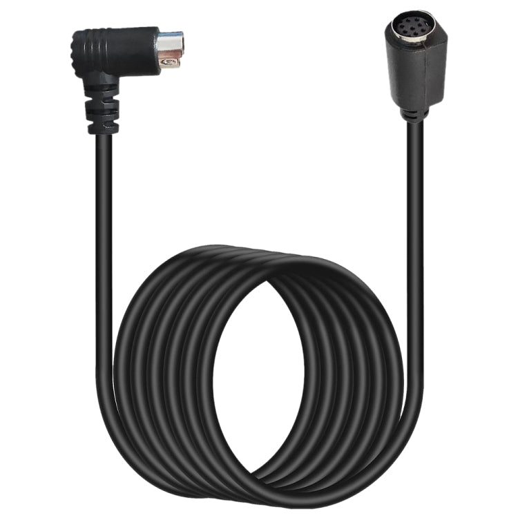 Curved mini DIN 8 Pin TV Audio Adapter Cable S-Video TV Box Cable, 0.5m, 1.8m, 3m