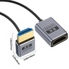 0.7m Coiled Coaxial 8K 48Gbps HDMI 2.1 Cable