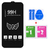 25pcs High Aluminum Large Arc Full Screen Tempered Glass Film